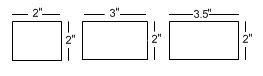 Business Card Standard Sizes